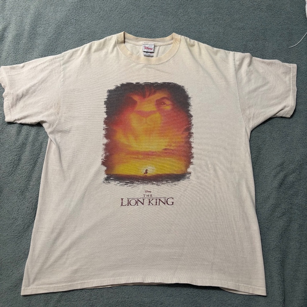 Vintage 90s/Y2K Disney's The Lion King Promo T-shirt, XL